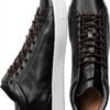 Blackstone Sneaker (Mid) Hommes - Modèle Griffin, Noir, Cuir Véritable-6