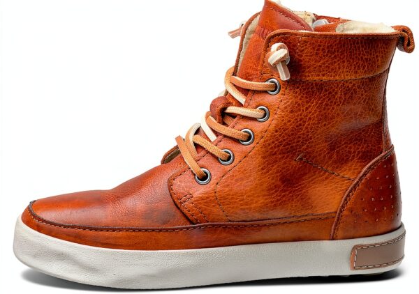 Chaussures Blackstone CK01 pour Garçon, Bottes en Cuir Cuoio-4
