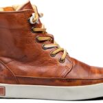 Chaussures Blackstone CK01 pour Garçon, Bottes en Cuir Cuoio-0