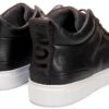 Blackstone Sneaker (Mid) Hommes - Modèle Griffin, Noir, Cuir Véritable-4