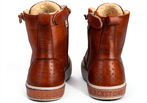 Chaussures Blackstone CK01 pour Garçon, Bottes en Cuir Cuoio-2
