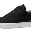 Blackstone Homme Mitchell-Leather Baskets Hautes en Cuir Nubuck, Noir-5