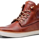 Blackstone Homme Am02.oldy Baskets Hautes en Cuir, Design Original-0