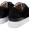 Blackstone Homme Mitchell-Leather Baskets Hautes en Cuir Nubuck, Noir-4