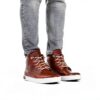 Blackstone Homme Am02.oldy Baskets Hautes en Cuir, Design Original-8